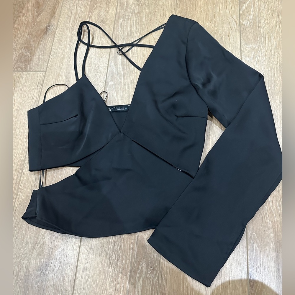 Zara cutout top
